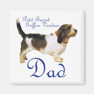 Petit Basset Griffon Vendeen Vader Magneet
