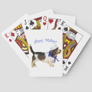 Petit Basset Griffon Vendeen Zeiler Pokerkaarten