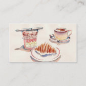 Petit Dejeuner Biz-kaart Visitekaartje (Achterkant)