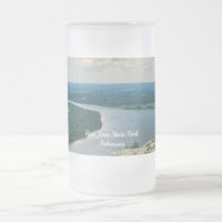 Petit Jean Cedar Creek Frosted Glass Beer Mok