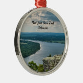 Petit Jean Cedar Creek Metal Ornament (Rechts)