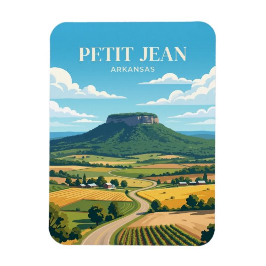 Petit Jean Mountain VS Magneet (Verticaal)