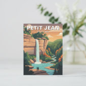 Petit Jean State Park Arkansas Reis Briefkaart (Staand voorkant)