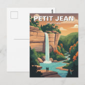 Petit Jean State Park Arkansas Reis Briefkaart (Voorkant / Achterkant)