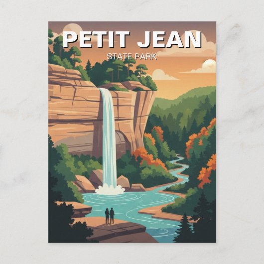 Petit Jean State Park Arkansas Reis Briefkaart (Voorkant)