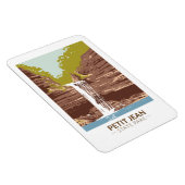 Petit Jean State Park Arkansas Vintage Magneet (Rechterzijde)