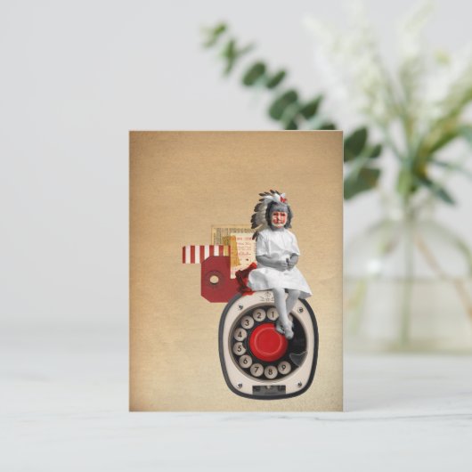 Petit Madame Briefkaart (Staand voorkant)