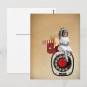 Petit Madame Briefkaart (Voorkant / Achterkant)