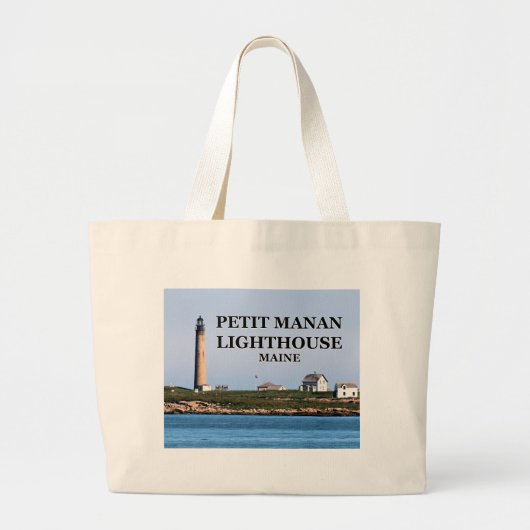 Petit Manan Lighthouse, Maine Canvas tas (Voorkant)