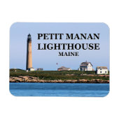 Petit Manan Lighthouse, Maine Flexi Magnet Magneet (Horizontaal)