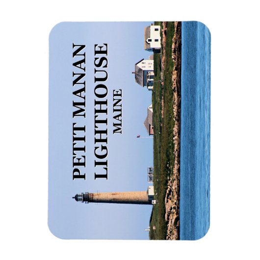 Petit Manan Lighthouse, Maine Flexi Magnet Magneet (Verticaal)