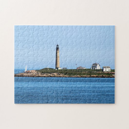 Petit Manan Lighthouse, Maine Jigzaag Puzzle Legpuzzel (Horizontaal)