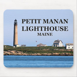 Petit Manan Lighthouse, Maine Mousepad Muismat