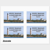 Petit Manan Lighthouse, Maine Stickers (Vel)