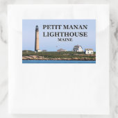 Petit Manan Lighthouse, Maine Stickers (Tas)