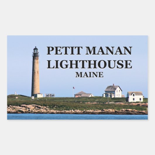 Petit Manan Lighthouse, Maine Stickers (Voorkant)