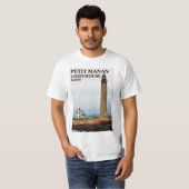 Petit Manan Lighthouse, Maine T-Shirt (Voorkant volledig)