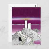Petit Minou Lighthouse Frankrijk Bretagne Briefkaart (Voorkant / Achterkant)
