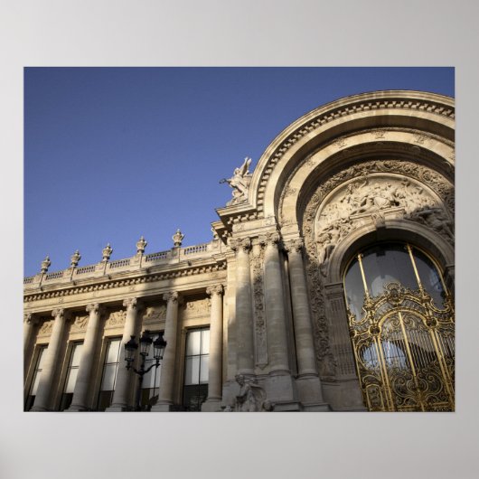 Petit Palais. Parijs. Frankrijk Poster (Voorkant)