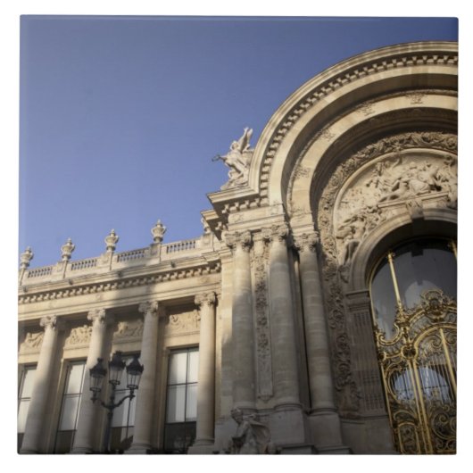 Petit Palais. Parijs. Frankrijk Tegeltje (Voorkant)