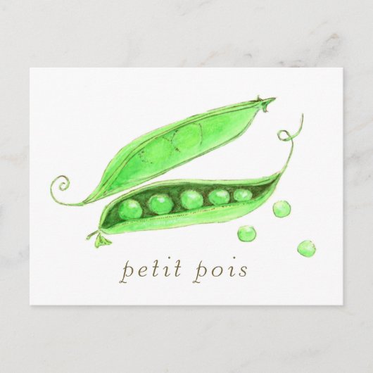 Petit Pois Briefkaart (Voorkant)