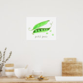 Petit Pois Poster (Keuken)