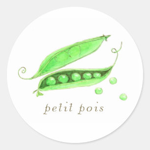 Petit Pois Ronde Sticker