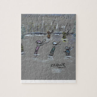 Petit Pois Schaatsen in NY Legpuzzel