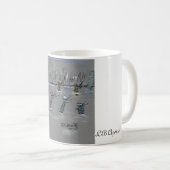 Petit Pois Skating in NY Coffee Mug Koffiemok (Voorkant rechts)