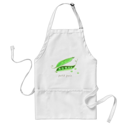Petit Pois Standaard Schort (Voorkant)