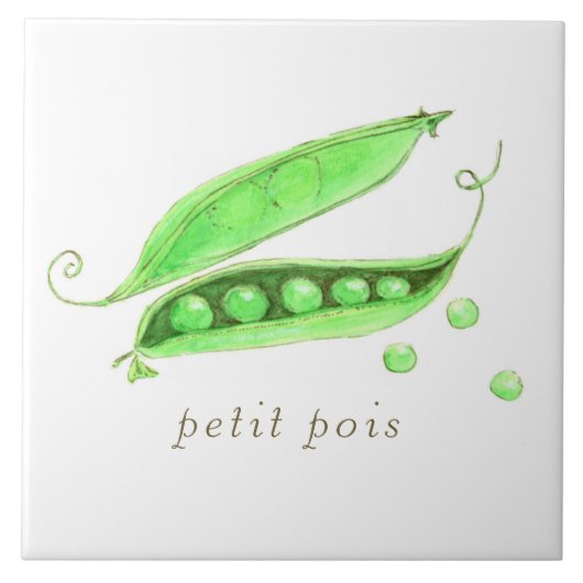 Petit Pois Tegeltje (Voorkant)