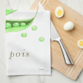 Petit Pois Theedoek (Quarter Fold)