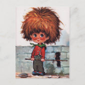 Petit Poulbot oiseau Briefkaart (Voorkant)