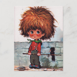 Petit Poulbot oiseau Briefkaart