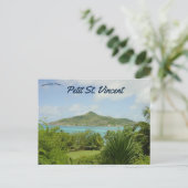 Petit St Vincent Briefkaart (Staand voorkant)