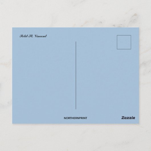 Petit St Vincent Briefkaart (Achterkant)