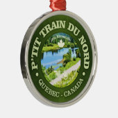 Petit Train du Nord (fietsen c) Metalen Ornament (Rechts)