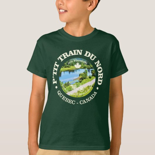 Petit Train du Nord (fietsen c) T-shirt (Voorkant)