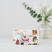 Petit Vier Etude Visitekaartje (Staand voorkant)