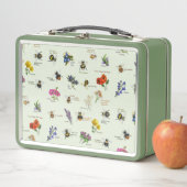 PetitArt | Britse bijen en wilde bloemen | Groen (In situ)