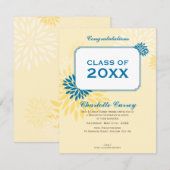 PETITE AFSTUDEREN AANKONDIGING:: AFSTUDEERDER 105  KAART (Voorkant / Achterkant)