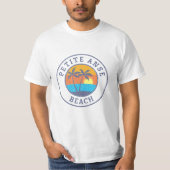 Petite Anse Beach, Seychellen Faded klassieke stij T-shirt (Voorkant)