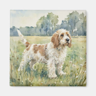 Petite Basset Griffon Vandeen - PBGV Magneet