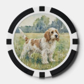 Petite Basset Griffon Vandeen  - PBGV Poker Chips (Voorkant)