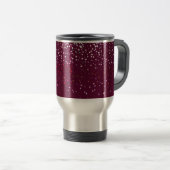 Petite Berry Stars Travel Coffee Mug-Wine Reisbeker (Voorkant rechts)