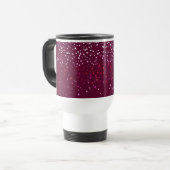 Petite Berry Stars Travel Coffee Mug-Wine Reisbeker (Voorkant links)