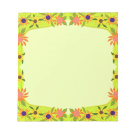  petite bloemen die u aanpast notitieblok