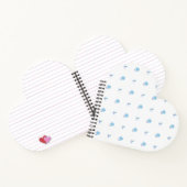 Petite Blossom Blue Notitieboek (Binnen)