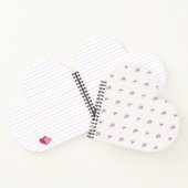 Petite Blossom Paarse Notitieboek (Binnen)