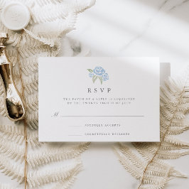 Petite Bouquet RSVP-kaart | Kornbloem RSVP Kaartje